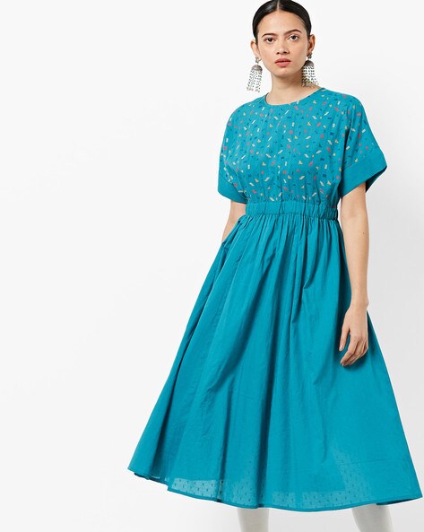 ajio party wear kurtis