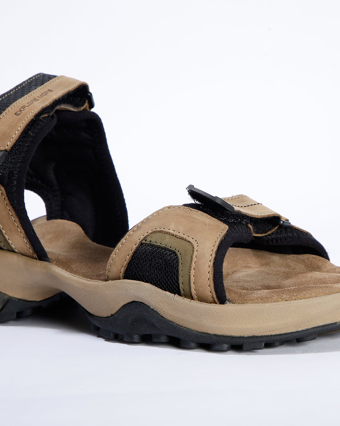 WOODLAND Men Grey Sports Sandals - Price History