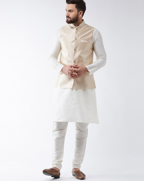 cream nehru jacket