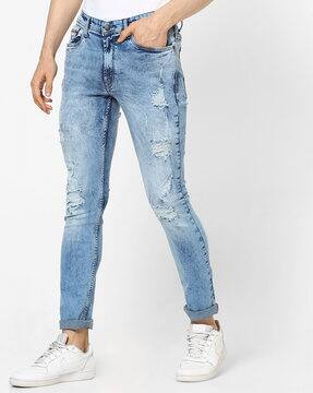 Buy Blue Jeans for Men by ECKO Online | Ajio.com