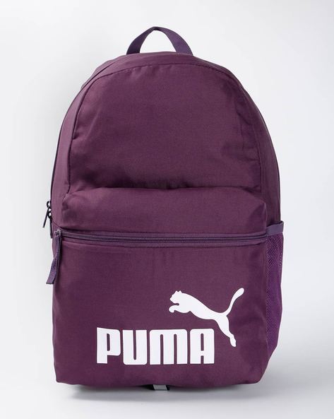 purple puma bag