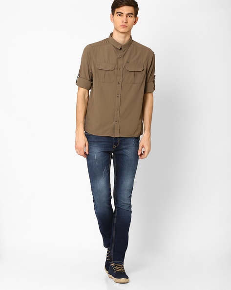 Buy Brown Shirts for Men by Wildcraft Online