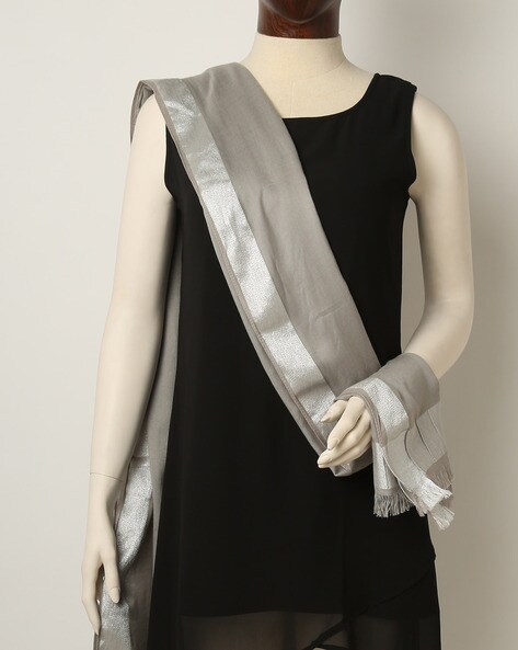 Stole with Tasselled Hems Price in India