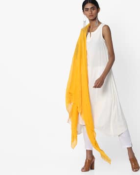 avaasa mix n' match Crushed Dupatta with Beaded Hems-picture-17