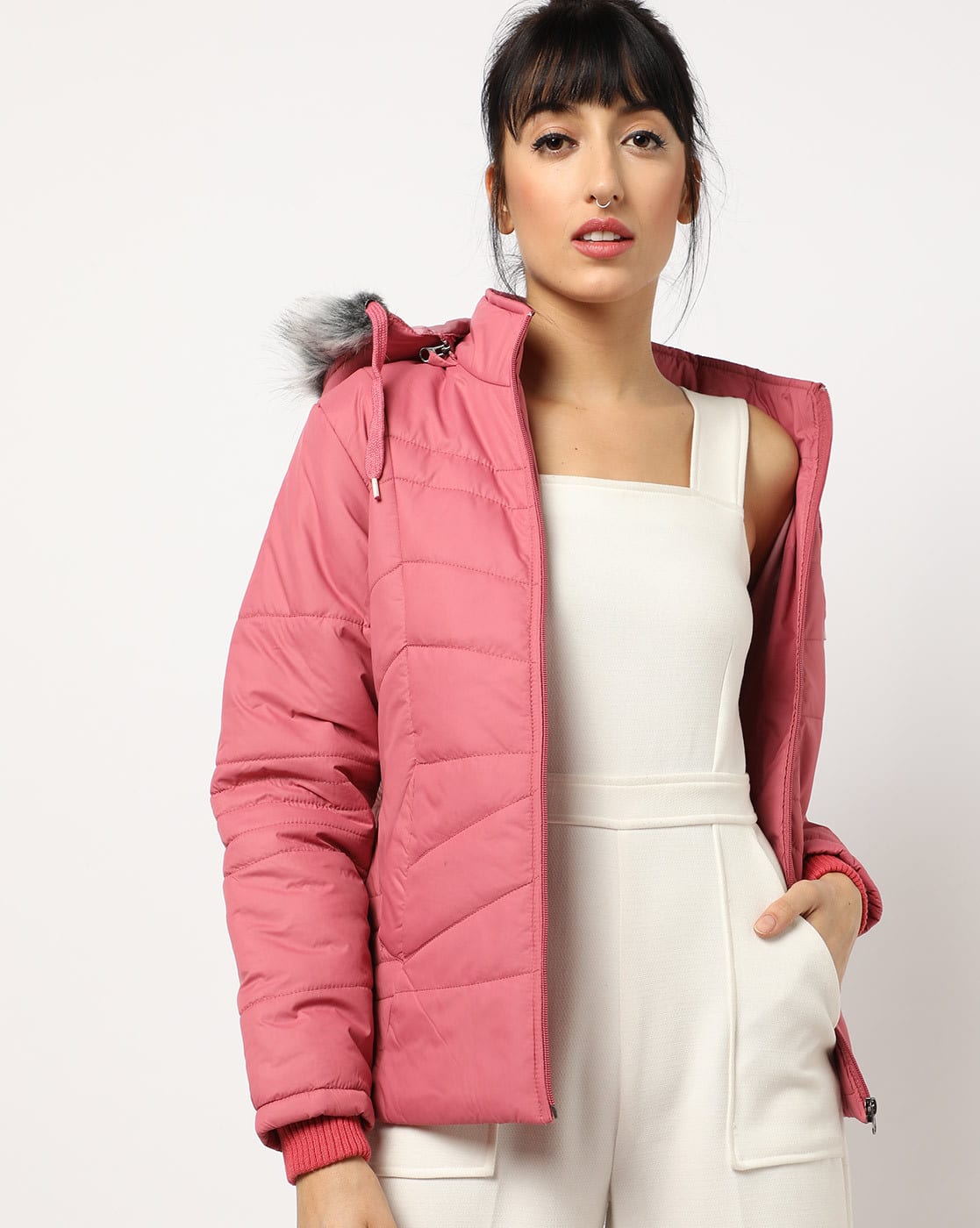 Buy Pink Jackets \u0026 Coats for Women by 
