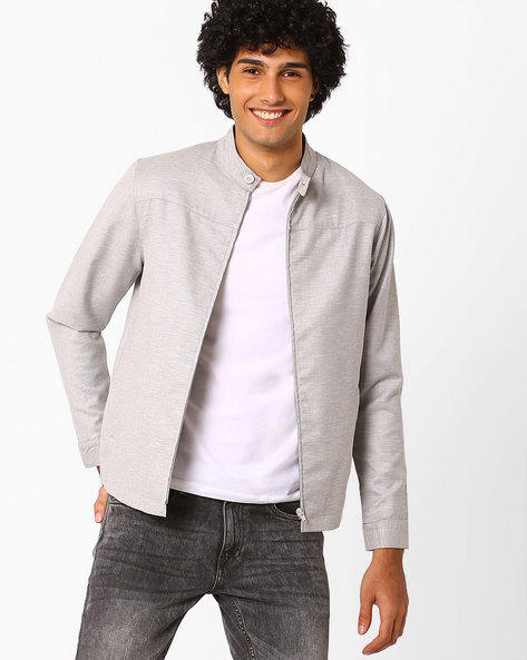 light grey jacket mens