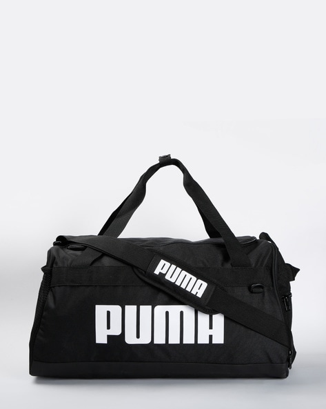 puma black duffle bag