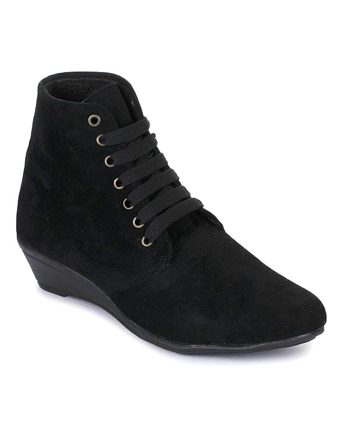 Buy Black Boots for Women by SAPATOS 