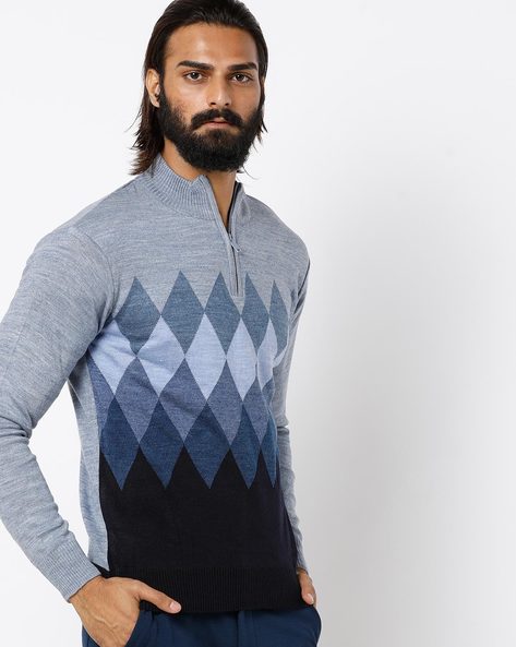 Buy Grey Sweaters & Cardigans for Men by NETPLAY Online