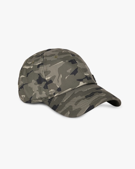 Tropical Camouflage Field Cap With Neck Flap Keep Shooting