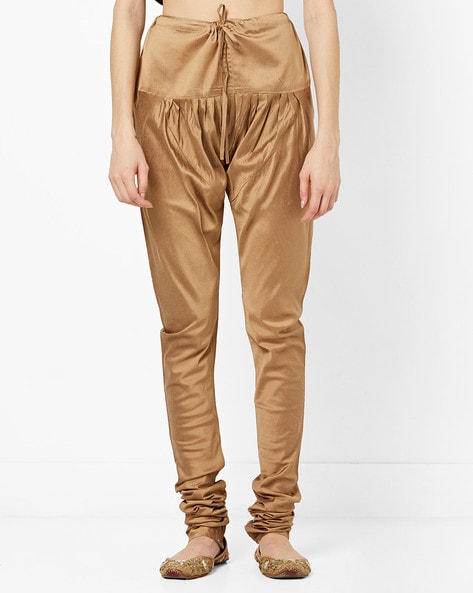 Buy Gold Pants for Women by Melange By Lifestyle Online