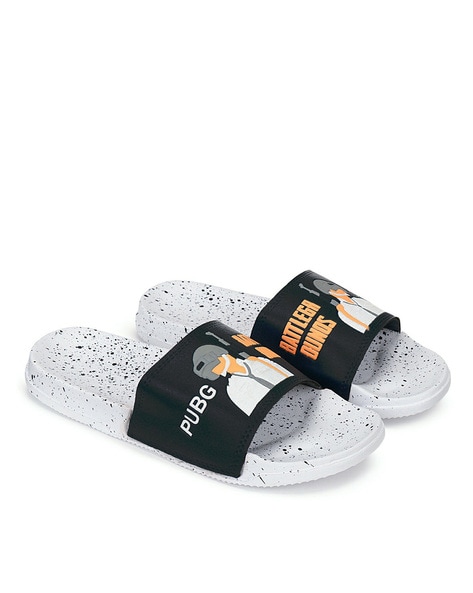 pubg slippers white