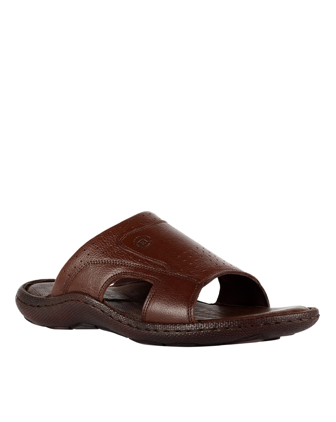 franco leone leather slippers