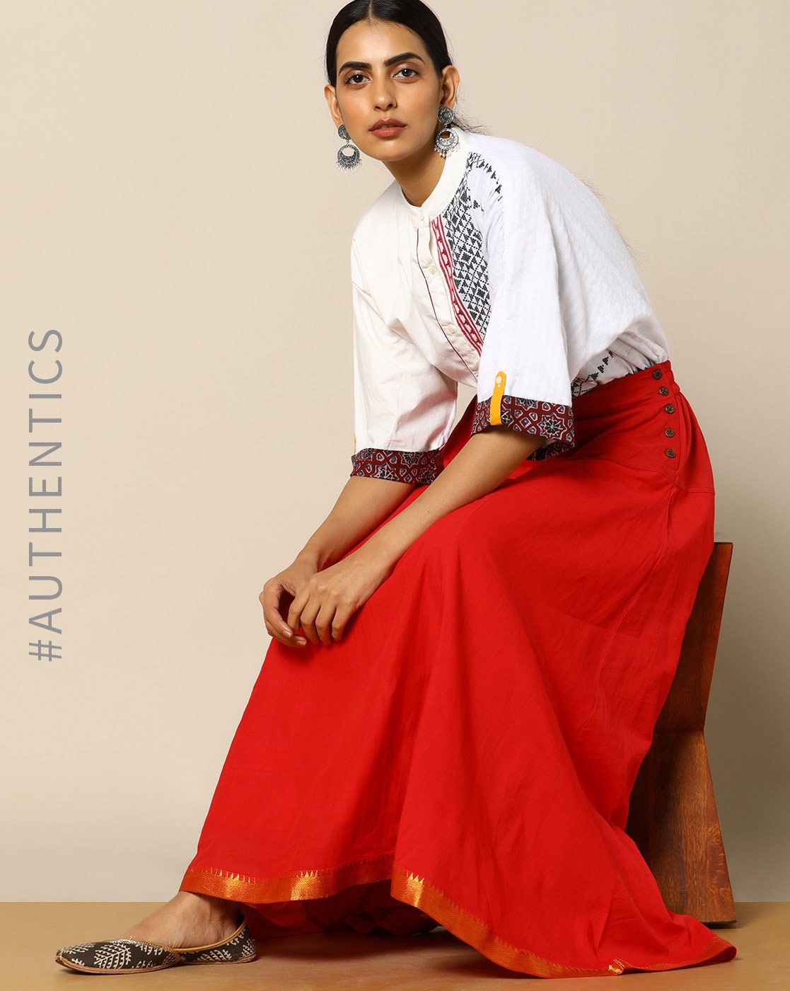 Handloom on sale skirts online