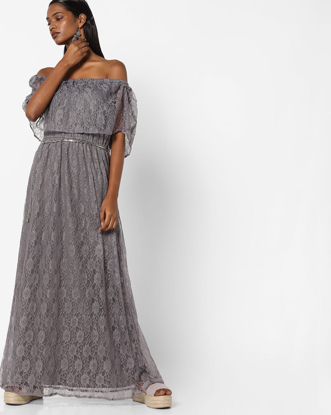 Buy Grey Dresses for Women by Sassafras 