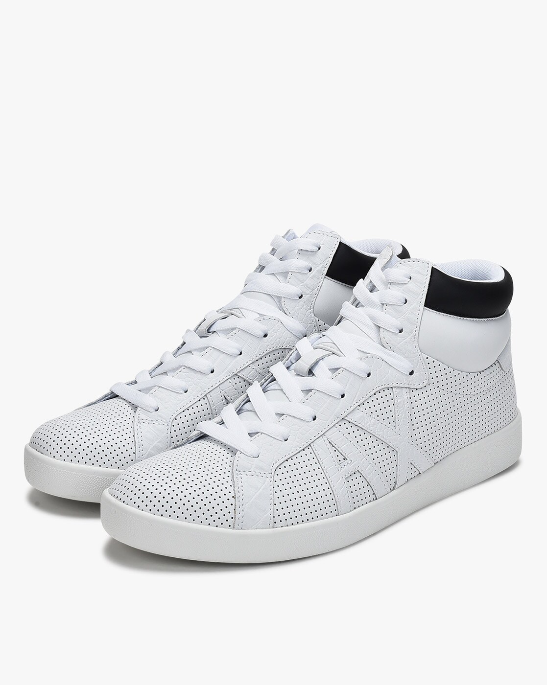 Buy White Sneakers for Men by ARMANI 