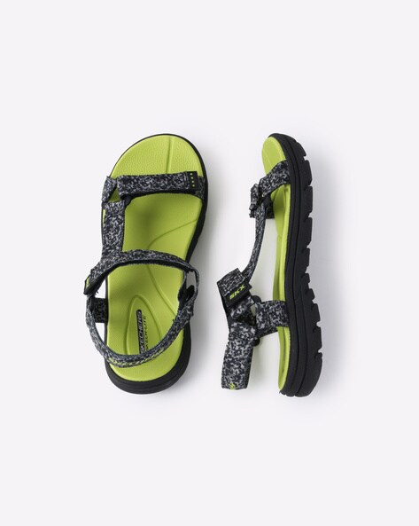 skechers sandals grey