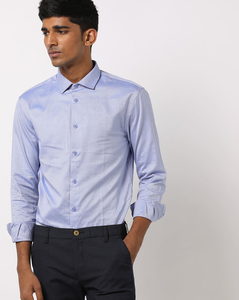 Celio Slim Fit Cotton Shirt