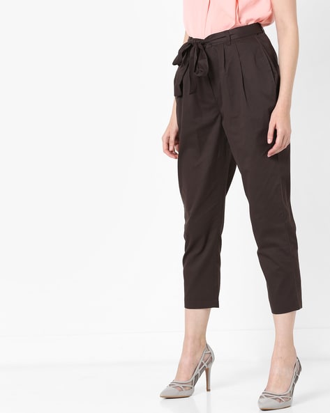 CONCEPTO high-waist Cropped Trousers - Farfetch