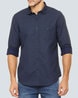 Buy Navy Shirts for Men by LOUIS PHILIPPE Online | 0