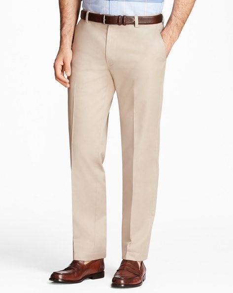 Brooks Brothers Fitzgerald Fit Linen Trousers  Linen trousers Classic  trousers Mens pants