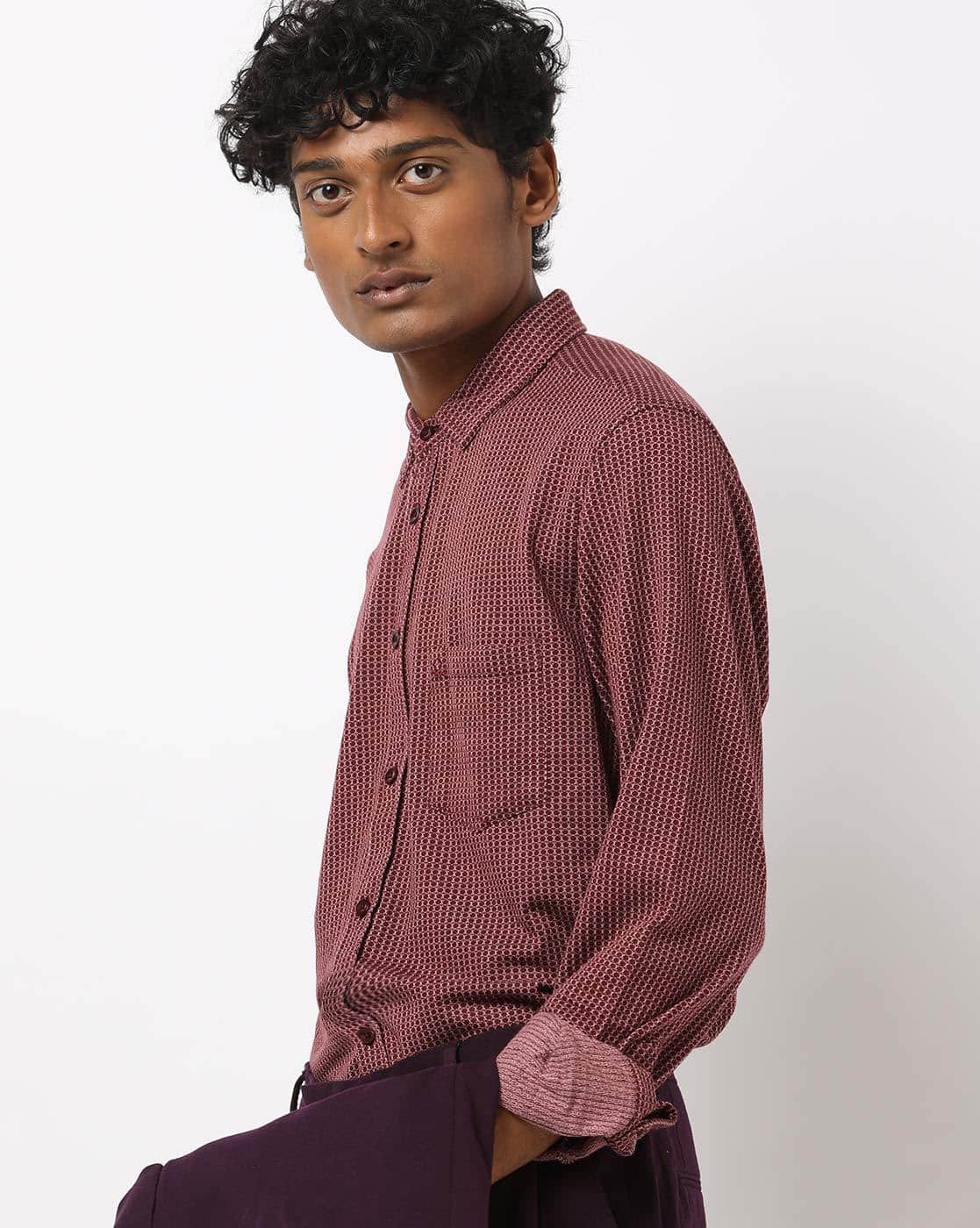 Buy Red Shirts For Men By United Colors Of Benetton Online Ajio Com