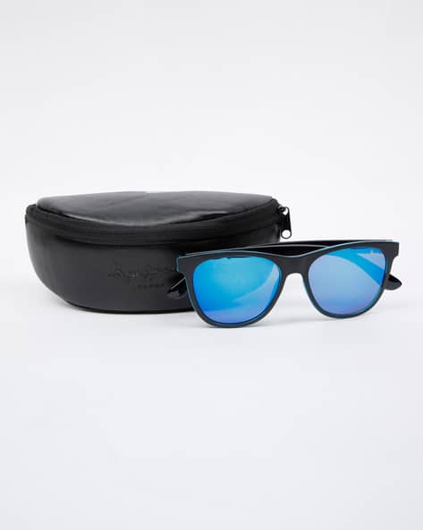 UV-Protected Full-Rim Wayfarer Sunglasses (Image - 3)
