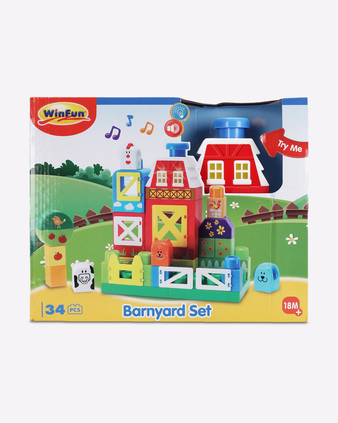 barnyard toy set