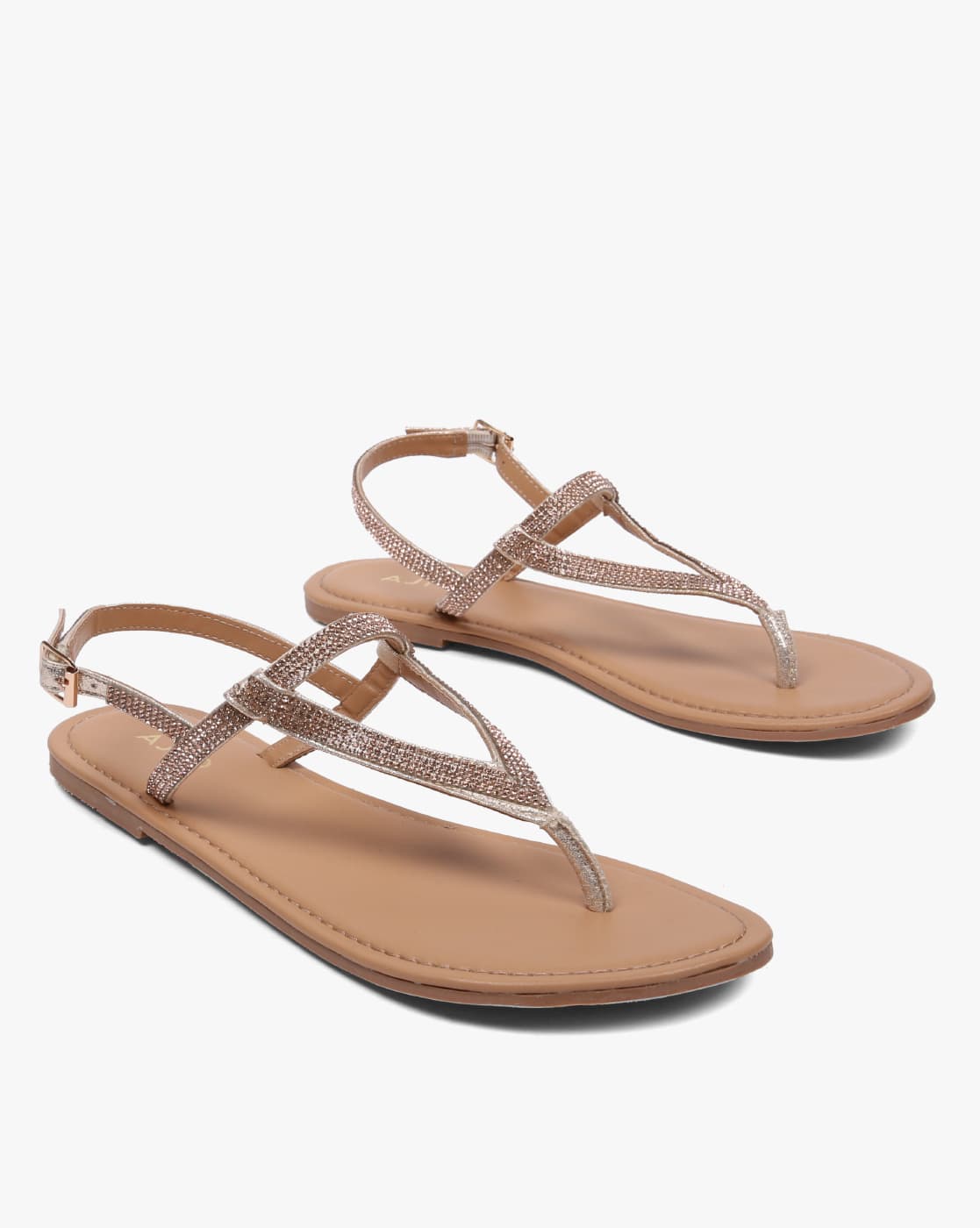 ajio flat sandals