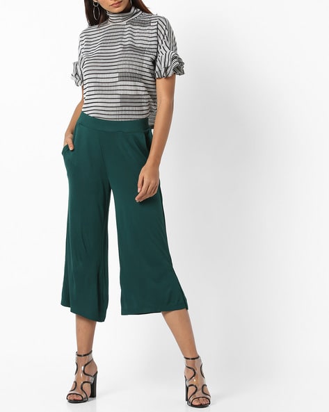 Kick It Forest Green High-Waisted Trouser Pants | Green dress pants, High  waisted trouser pants, High waisted trousers