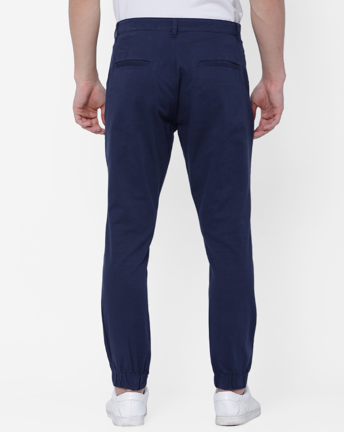 jogger pants navy blue