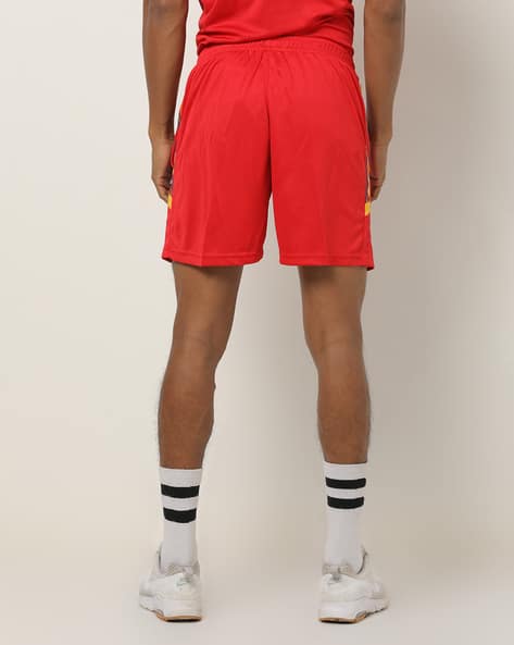 Mens Shorts Adidas Originals Football Shorts Red Vintage Adidas