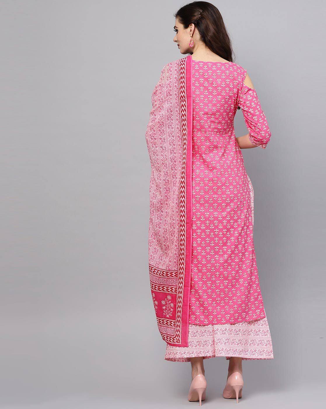libas floral print kurta