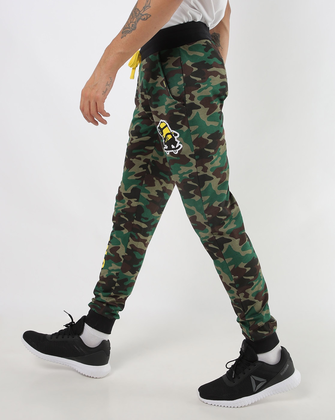 Reebok camo sale joggers