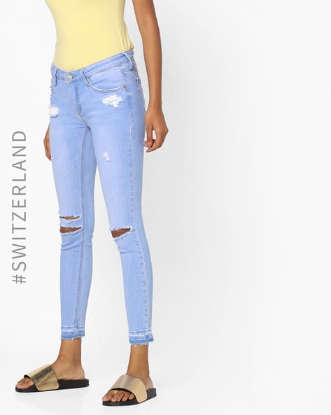 Mid Waist Tally Jeans NEW HUDSON LOS ANGELES TALLY MID RISE CROP