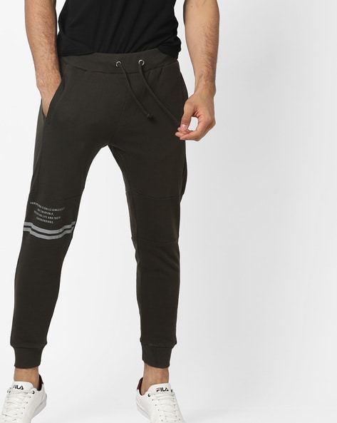 Buy Jet Black Track Pants for Men by PERFORMAX Online  Ajiocom