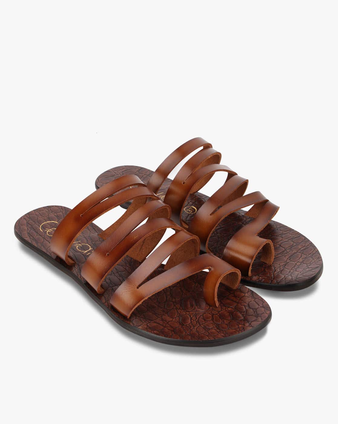 catwalk tan sandals