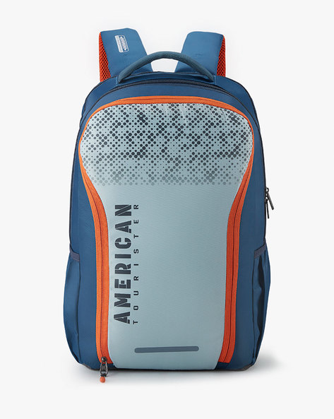 american tourister printed backpack