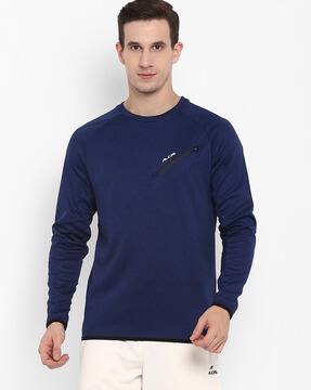 dark blue sweatshirt