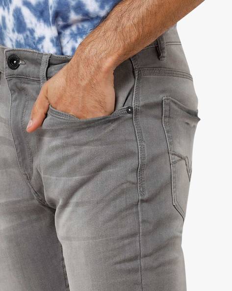 Buy Grey Jeans for Men by DNMX Online