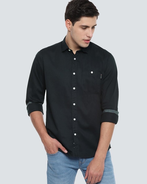 Buy Men Louis Philippe Jeans Shirts Online In India