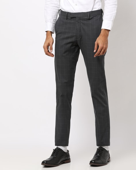 Buy U.S. Polo Assn. Flat Front Solid Trousers - NNNOW.com