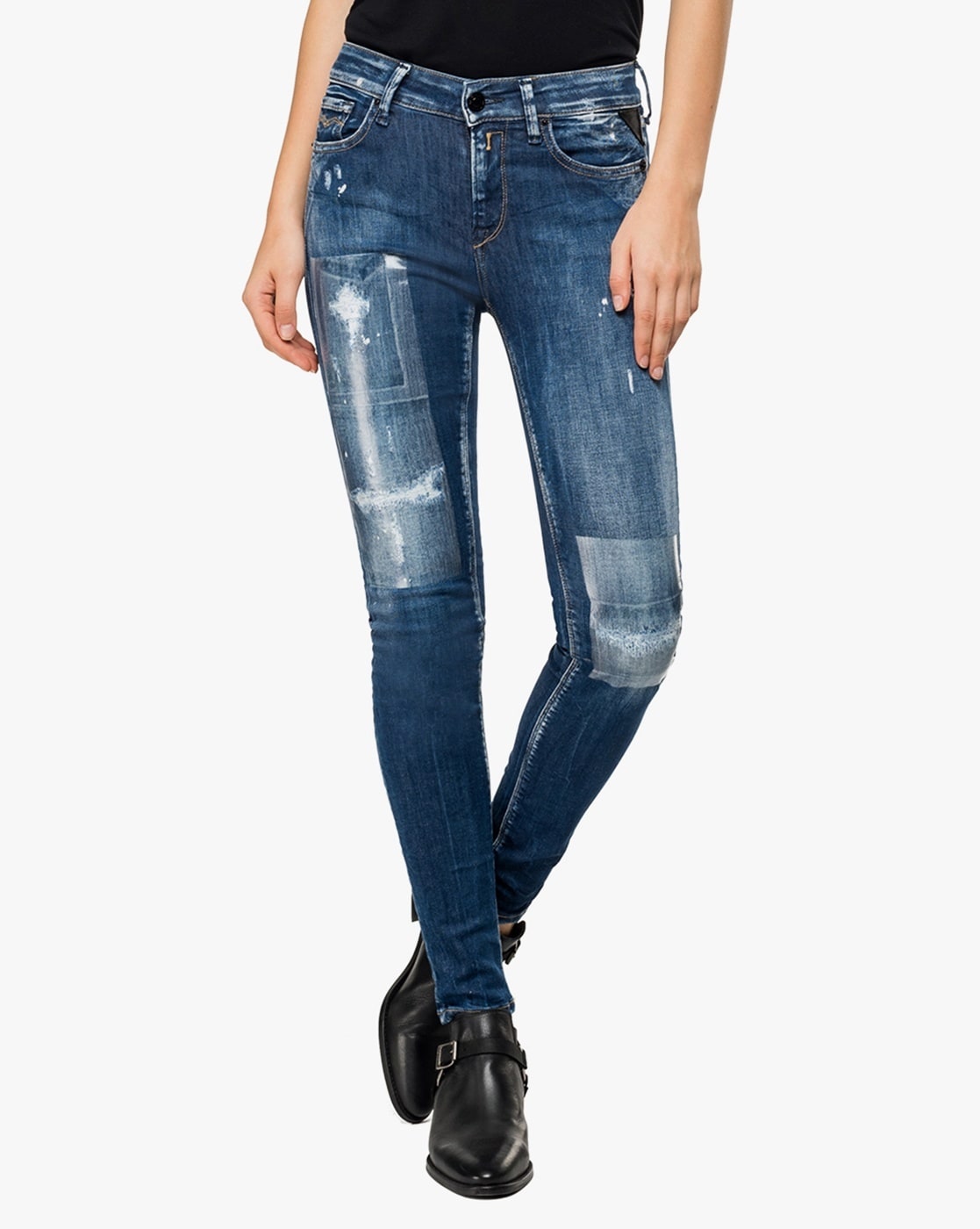 replay distressed jeans