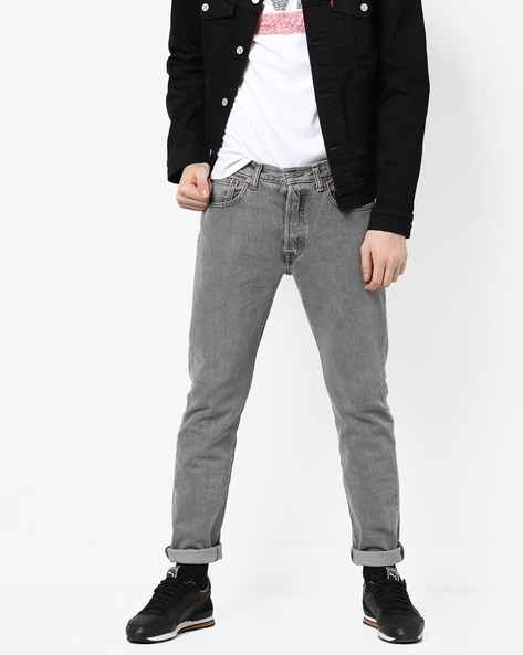 levis 501 skinny grey