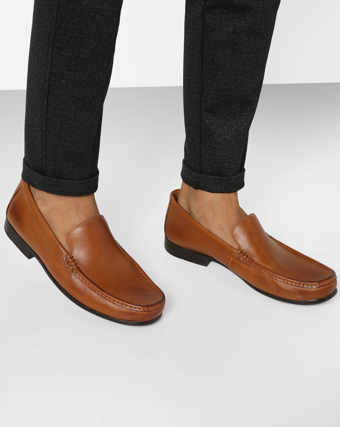 Brown Formal Shoes for Men by CLARKS 
