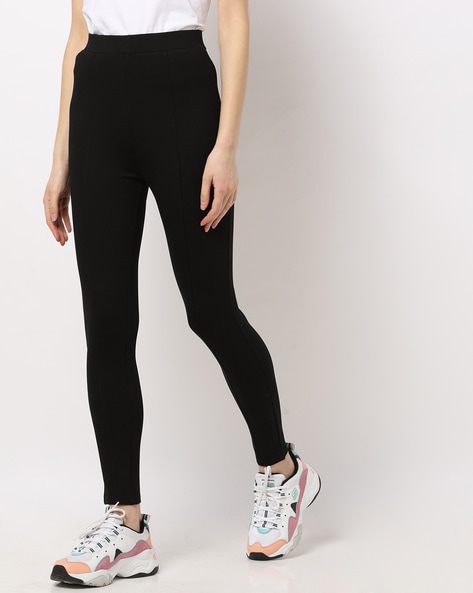 Buy Black Leggings for Women by RIO Online