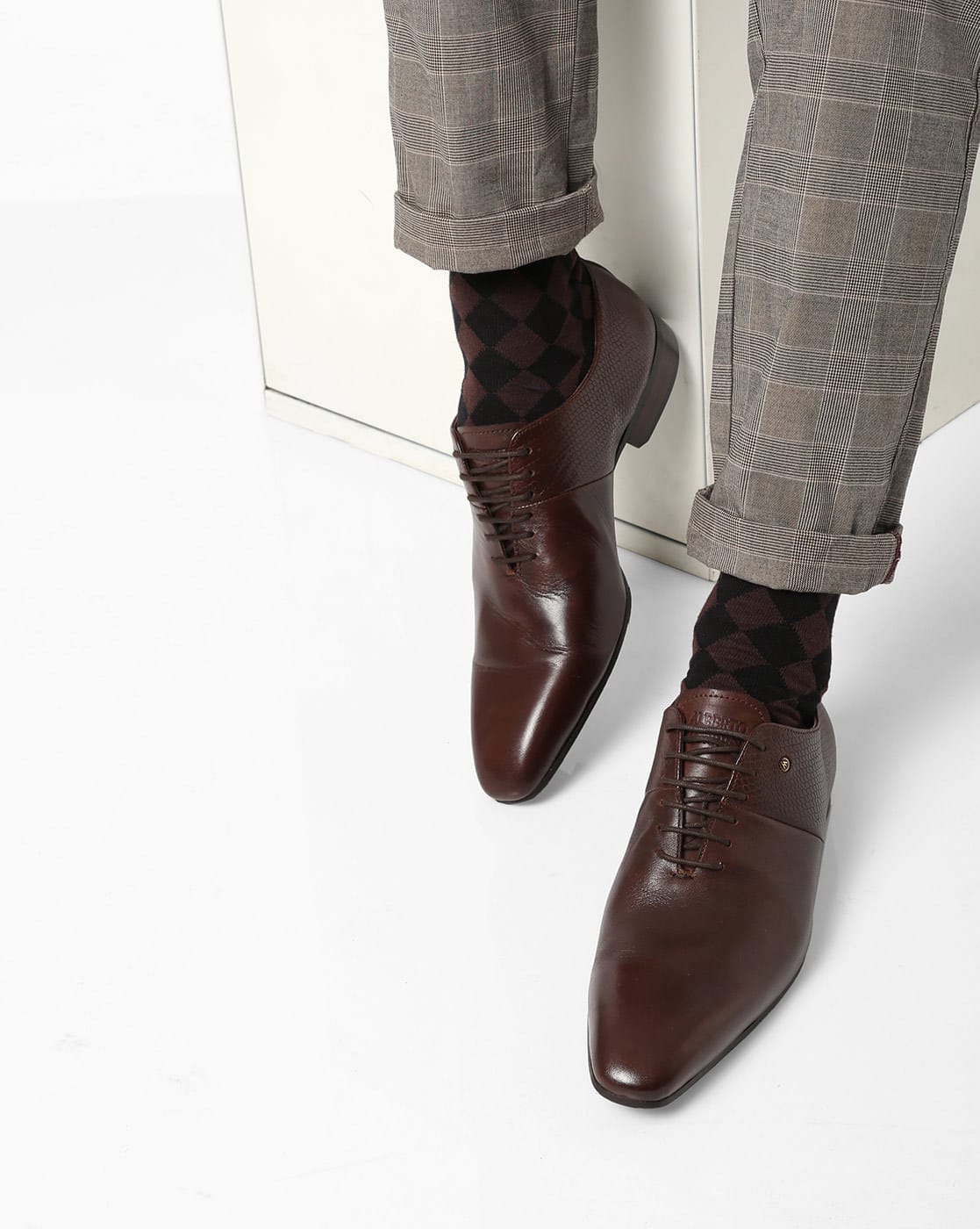 Buy Brown Formal Shoes for Men by 