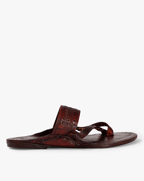 leather chappal online