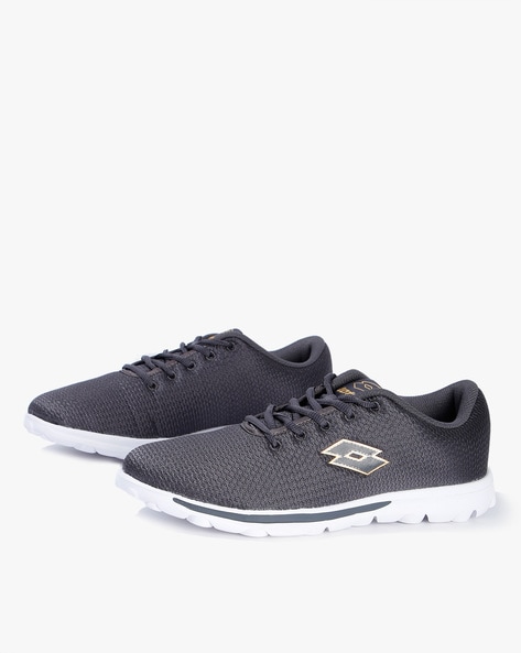 Lotto Textured Lace-Up Sports Shoes