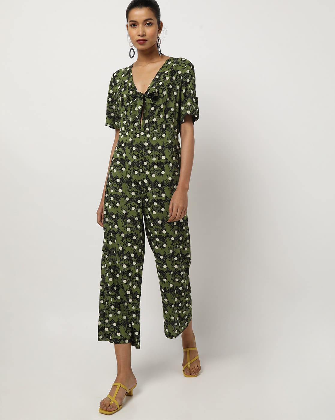 kazo green jumpsuit